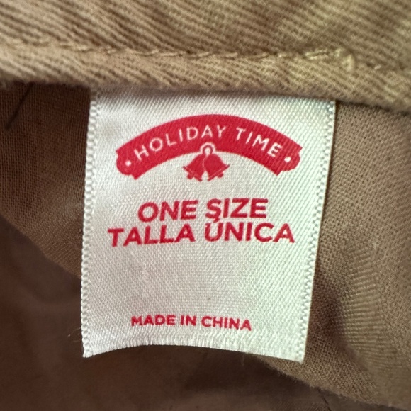 Holiday Time Reindeer Doe Sherpa Hat Christmas Cap - Picture 8 of 16